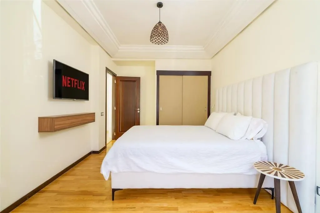 Duplex Somptueux Avec Piscine, Au Coeur De Gueliz, Centre-Ville De Marrakech Marakéš Apartmán
