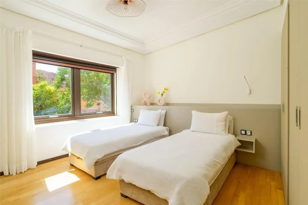 Duplex Somptueux Avec Piscine, Au Coeur De Gueliz, Centre-Ville De Marrakech Marakéš 0*,