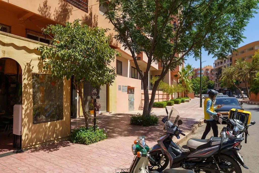 Duplex Somptueux Avec Piscine, Au Coeur De Gueliz, Centre-Ville De Marrakech Marakéš